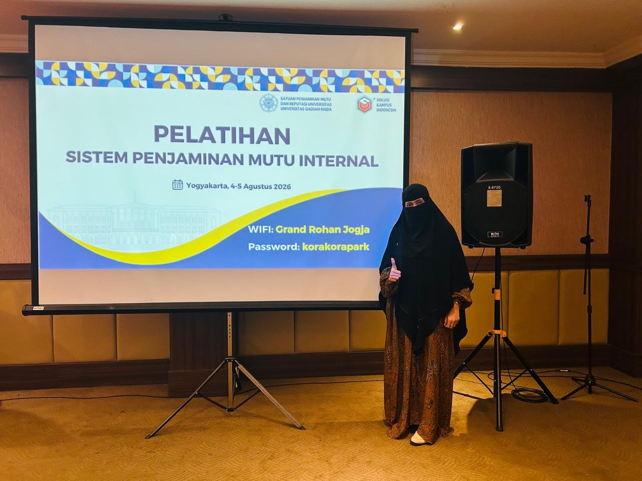 Ketua LPM STIT Al Wafi Bogor Lulus Pelatihan Audit Mutu Internal (AMI) UGM