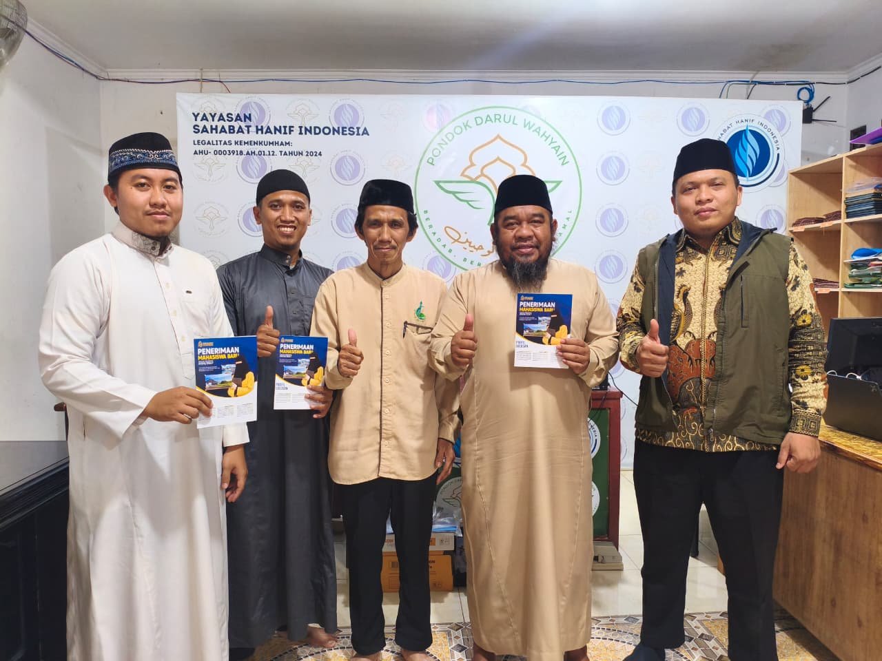 STIT Al Wafi Bogor Jalin Silaturahmi dan Sosialisasi Kampus ke Pesantren Darul Wahyain Depok