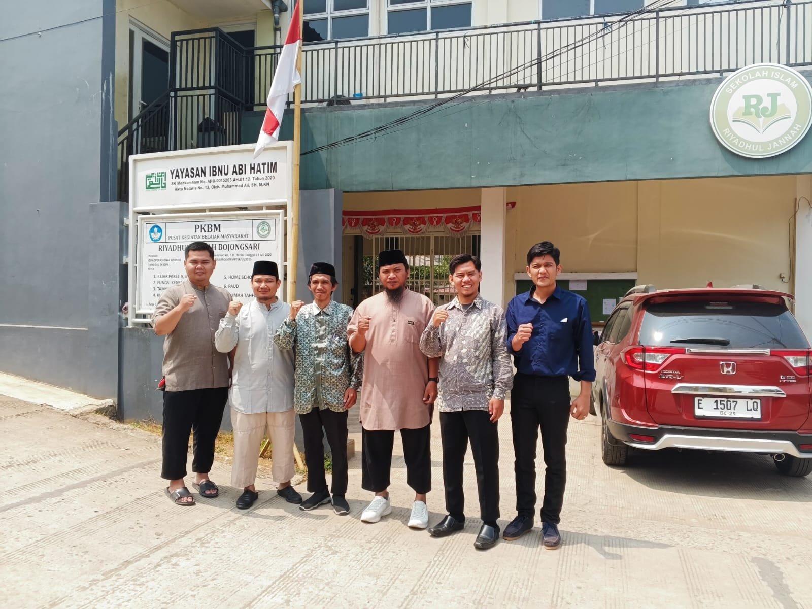 Perkuat Sinergi dan Kolaborasi, STIT Al Wafi Kunjungi Ma’had Riyadhul Jannah Bojongsari